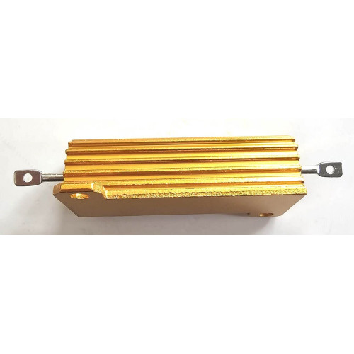 50W 10 Ohm Aluminum Case Resistor – Pack of 5 Gold Shunt Resistors